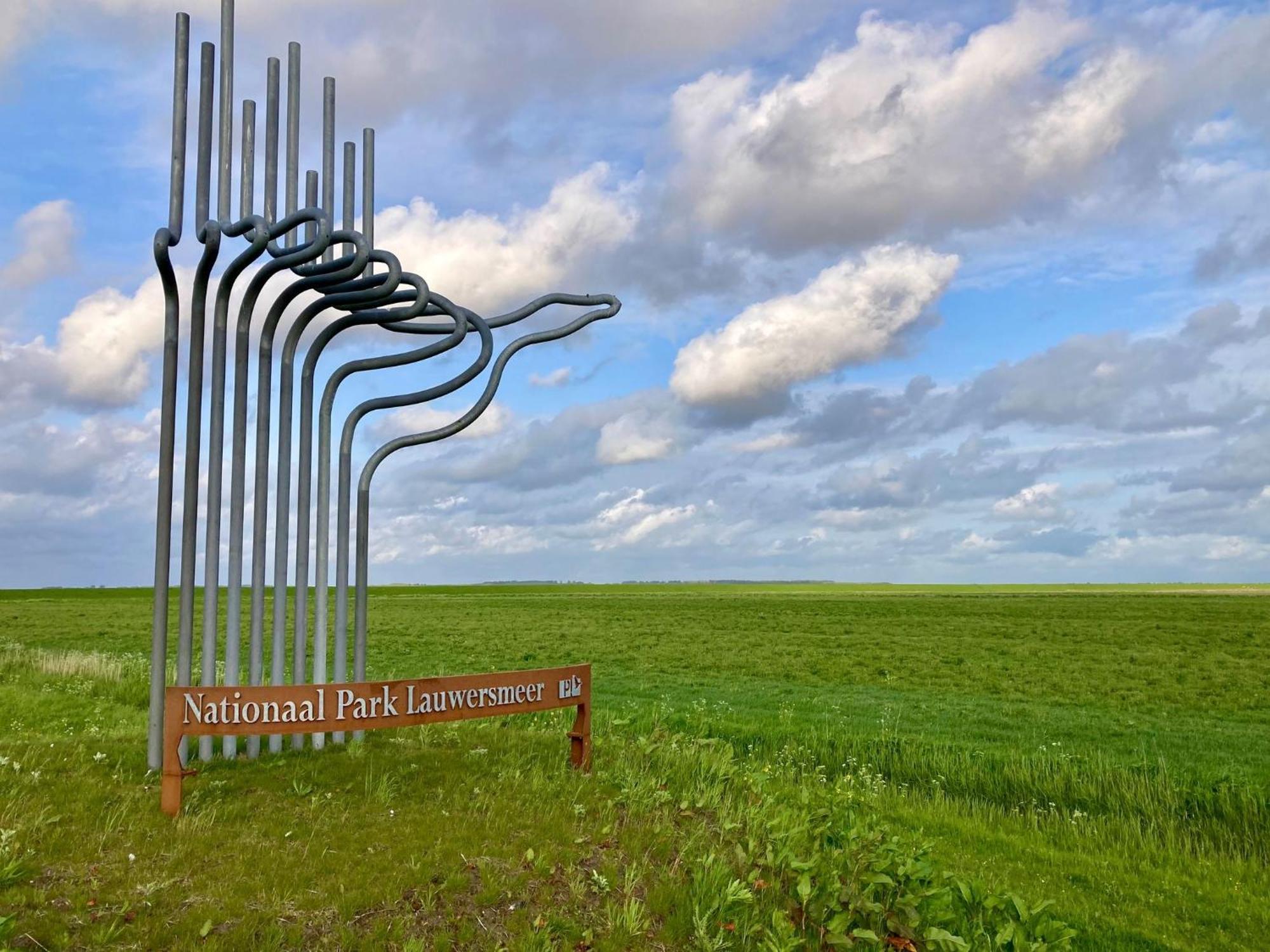 4 Pers Holiday Home Hilla With Winter Garden In Front Of The Dike Directly On The Lauwersmeer Anjum Экстерьер фото